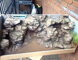 Fake Wall 10 Reptile Terrarium Fake Rock Wall Bearded Dragon Terrarium Diy