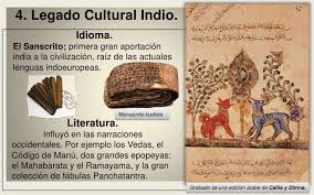 4. Legado Cultural Indio.
Idioma.
El Sanscrito; primera gran  aportación india a la civilización, raíz de las act... | India, Sanscrito,  Civilizacion