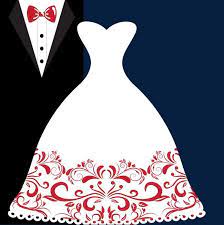 Vector Bride And Groom Wedding Wedding Clipart Pattern Wedding Png Transparent Clipart Image And Psd File For Free Download Groom Wedding Dress Wedding Dress Suit Wedding Invatations
