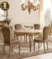 We offer a variety of options in which you can personalize your dining tables, such as different stains, wood types, paints, glass types, and hardware to match existing decor. Beautiful Handcrafted Royal Luxury 4 Seater Dining Table Royalzig