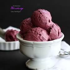 Blueberry Ice Cream Dairy Free Vegan No Machine Petite Allergy Treats Blueberry Ice Cream Dairy Free Ice Cream Dairy Free