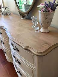 Refinished French Provincial Dresser Provincial And Dark Walnut Stain By Minwax Sanded Down And Fi Refurbished Furniture Refinishing Furniture Redo Furniture