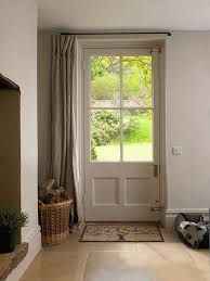 Glass door window coverings menu. 4 Uses For Drapes Other Than Windows Nesting Place Front Door Curtains Glass Front Door Windows And Doors