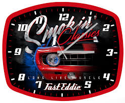 Smokin' Classics Wall Clock
