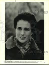 1993 Press Photo Actress Andie MacDowell stars in "Groundhog Day" movie