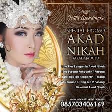 Seiring dengan banyaknya pasangan yang ingin mengabadikan momen pernikahan m. Jelita Salon å¸–å­ Facebook