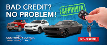 Discover bad credit car loans near catalina foothills, casas adobes, oro valley, drexel heights, marana, sahuarita, and vail az. Bad Credit Financing Central Florida Chrysler Dodge Jeep Ram
