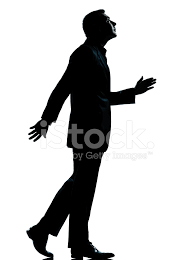 One Business Man Walking Looking Up Silhouette Stock Photos Freeimages Com Silhouette of an anonymous mans head is watching white static noise and tv interference. man walking looking up silhouette stock