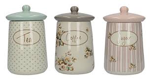 Hai navigato fino a qui per trovare informazioni su casa shabby chic? Set Of 3 Katie Alice Cottage Flower Ceramic Storage Jars Shabby Chic Canisters Buy Online In Dominica At Dominica Desertcart Com Productid 48031743