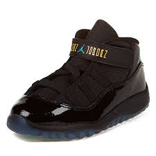 Baby Jordan 11 Retro Td Basketball Shoes 378040 006 Black Gamma Blue Black Varsity Maize Size 10c Us Wantitall