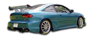 2000 Chevrolet Cavalier Fiberglass Rear Bumper Body Kit 1995 2002 Chevrolet Cavalier Pontiac Sunfire 4dr Duraflex Drifter Rear Bumper Cover 1 Piece Xsv