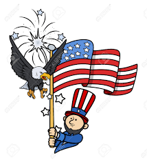 Este 4 de julio de 2021, no pierdas la oportunidad de ahorrar dinero en muchas tiendas con ofertas. Dia De La Independencia 4 De Julio De Dibujos Animados Ilustracion Vectorial Ilustraciones Vectoriales Clip Art Vectorizado Libre De Derechos Image 21959109