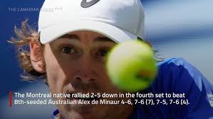 Auger-Aliassime off to U.S. Open semifinals