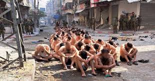 Les images de Gazaouis dénudés par l'armée israélienne montrent-elles la  reddition d'hommes du Hamas? – Libération