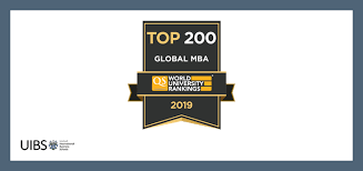 Meet the world's top 10 universities 2019. Uibs Ranked In The Top 200 In The Qs 2019 Global Mba Rankings United International Business Schools