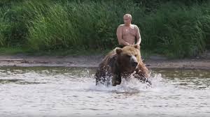 Obama can have a gun and ride his unicorn and putin can have his and ride the russian bear who do you fear. Watch Vladimir Putin Meet Bears And Go Fishing In Russia S Far East Russia Beyond