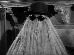 Who Wants To Be Cousin Itt For Halloween Check Out The Perfect Sunglasses To Rock Your Costume On Our Site Addams Family Thick Hair Styles Long Hair Styles