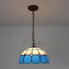Blue Tiffany Hanging Pendant Lights Decoration