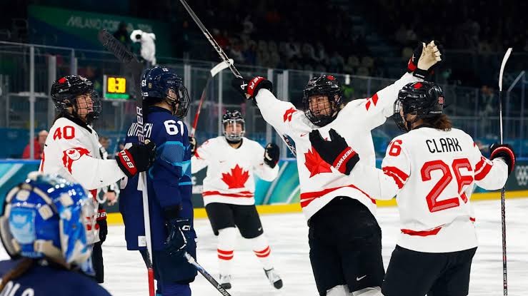 Winter Olympics 2026: Canada thrash Finland to set up women's ice hockey  quarter-final against Germany