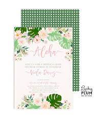 Tropical Baby Shower Invitation Luau Baby Shower Invitation Etsy Luau Baby Showers Tropical Baby Shower Invitations Tropical Bridal Shower Invitations
