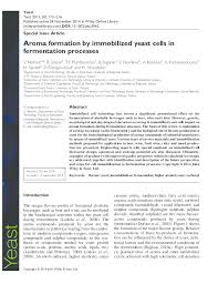 9 din 7 ianuarie 2015pentru modificarea hotrrii guvernului nr. Pdf Aroma Formation By Immobilized Yeast Cells In Fermentation Processes Brian Gibson Academia Edu