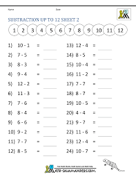 With our math sheet generator. Subtraction Facts Worksheets Grade Free Printable Math Sheets Mental 1st Grade Math Worksheets Worksheets Clock Worksheets Grade 1 Mathematics Worksheets For Grade 1 Grade 1 Math Word Problems Pdf Subtraction For Class