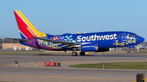 N7816b Southwest Airlines Boeing 737 700 In The Disney Pixar Coco Livery Departing Runway 17 Southwest Boeing 737 Southwest Airlines