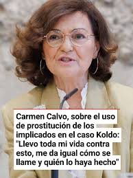 Carmen Calvo Smells