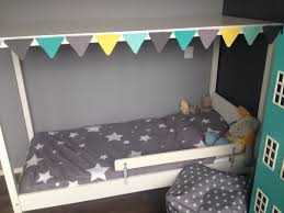 ikea bed gepimpt met sterrenhemel en vlaggetjes furniture toddler bed bed