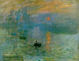 Resultado de imagem para NASCER DO SOL DE CLAUDE MONET