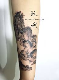 chinese landscape tattoo tattoos landscape tattoo chinese landscape