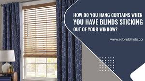 Pinch pleats and we hope you've enjoyed our guide to how to measure a window for curtains. How Do You Hang Curtains When You Have Blinds Sticking Out Of Your Window