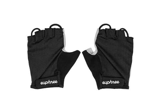 Gloves - Half-Finger - Sheepskin Leather/Lyrca - Extra Large
