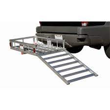 500 Lb Capacity Aluminum Mobility Wheelchair And Scooter Carrier Mobility Scooter Hitch Cargo Carrier Motorcycle Carrier