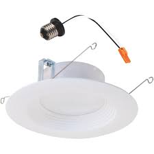 Upgrading your recessed incandescent lighting with smart led cans is relatively easy and not very expensive. Halo 5 6 In New Construction Remodel Retrofit Led Recessed Light Fixture 687 Lumens California Compliant Country Farm Garden