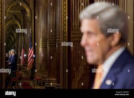 Paris agreement john kerry hi-res stock photography and images