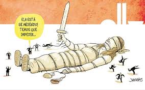 Resultado de imagem para charge de justiça