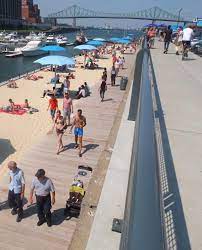 4 Best Beaches In Montreal Urban Beach Old Port Clock Tower