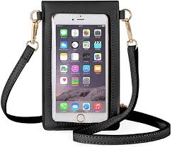 Lightweight Leather Phone Purse Small Crossbody Bag Mini Cell Phone Pouch Shoulder Bag With 2 Straps For Wome In 2020 Small Crossbody Bag Phone Purse Cell Phone Pouch