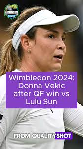 🎾Donna Vekic: "I tell my box to shut up 5 times a match!"😅 after QF win  vs Lulu Sun