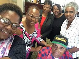 Recent visit among first cousins! Grandchildren of George Robert (Bob)Locke  and Mattie Belle Rowland Locke ,Joe Morris Womack and Carol Womack  Chambers, children of Georgia Mae Locke Womack with Don Cox, son