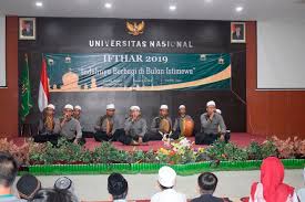 Salam pembukaan di sebuah majelis. Buka Puasa Bersama Fakultas Biologi Universitas Nasional