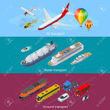 Pasajeros de buques y embarcaciones. Plano Isometrico Conjunto De Iconos De Transporte De La Ciudad Transporte Aereo Terrestre Y Maritimo Ilustraciones Vectoriales Clip Art Vectorizado Libre De Derechos Image 97813281