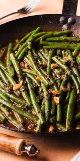 Garlic Green Beans In 2020 Green Beans How To Cook Greens Cooking Green Beans