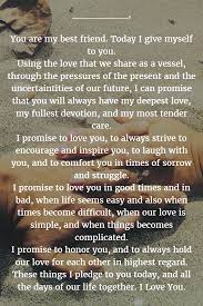 Keep short wedding vows to recite so that stress doesn't get the best of you, the people present at the wedding don't tune out, and your partner is able to comprehend it (they will also be dealing with the same amount of nervousness. Mindy Cullen Mindy Moo Profile Pinterest