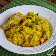 Arroz Con Pollo Amarillo Receta Arroz Con Pollo Arroz Recetas De Arroz Con Pollo