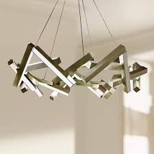 Many models feature multiple lights and full dimming capability for customized lighting in any modern space. Modern Forms Chaos 34 W Aged Brass 21 Light Led Chandelier 55r31 Lamps Plus
