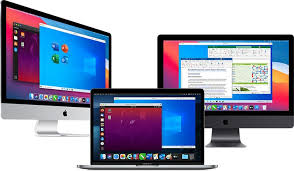 Remember, in new versions of os x you access spaces from mission control, and the different virtual desktops are laid across the top of the screen in succession. Windows Auf Dem Mac Virtuelle Maschine Uber Parallels Desktop 16 Fur Mac