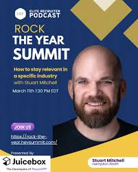 I'm excited that Stuart Mitchell is joining Rock The Year The Recruiter…