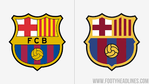 Get the fc barcelona team kits urls. New Fc Barcelona Logo Revealed Footy Headlines